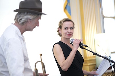 Photo de Sandrine Bonnaire et Erik Truffaz