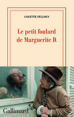 Couverture avec jacquette : photo de Duras et de Yann Andréa à travers une vitre