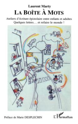 Couverture du livre la boîte à mots avec dessins