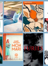 couvertures des livres sélectionnés pour le prix Envoyé par la Poste 2021
