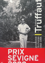 Couverture de la Correspondance François Truffaut avec bandeau rouge Prix Sévigné 2022